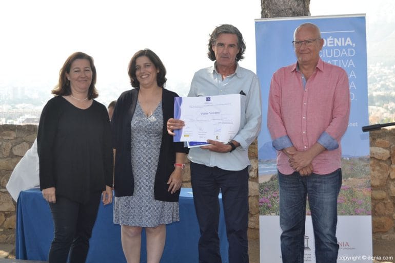 Entrega Certificados de Calidad Sicted Dénia - Viajes Vulcano