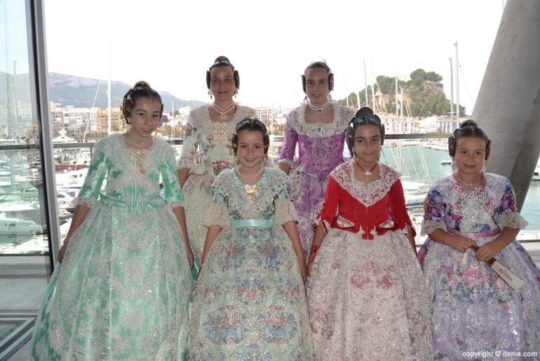 Desfile de candidatas a falleras mayores de Dénia 2018 - infantiles