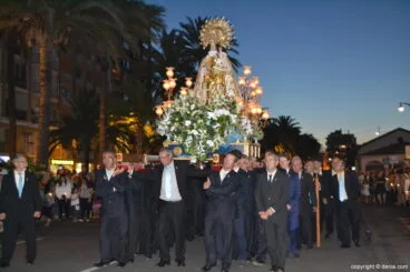 Procesión de la Mare de Déu dels Desemparats 2017 – Explanada Cervantes