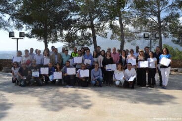 34 entrega certificados de calidad sicted denia foto de grupo