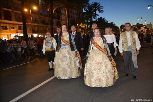 34 procesion de la mare de deu dels desemparats 2017 falleras mayores y capitanes