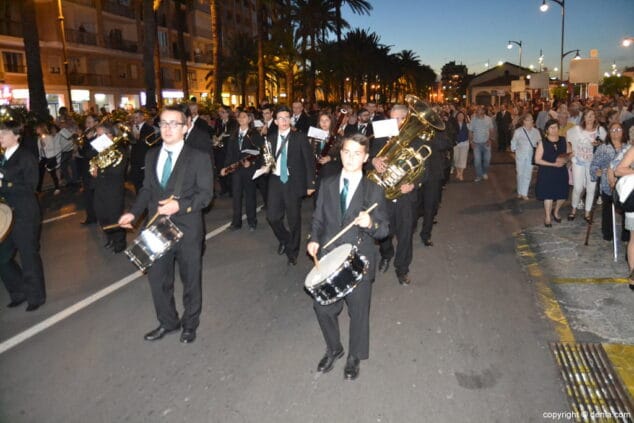 35 procesion de la mare de deu dels desemparats 2017 banda de denia