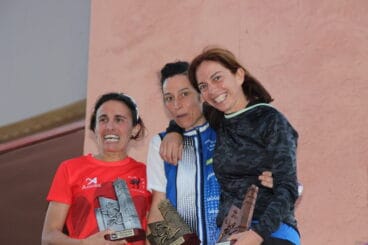 Ana Alberola en el podio