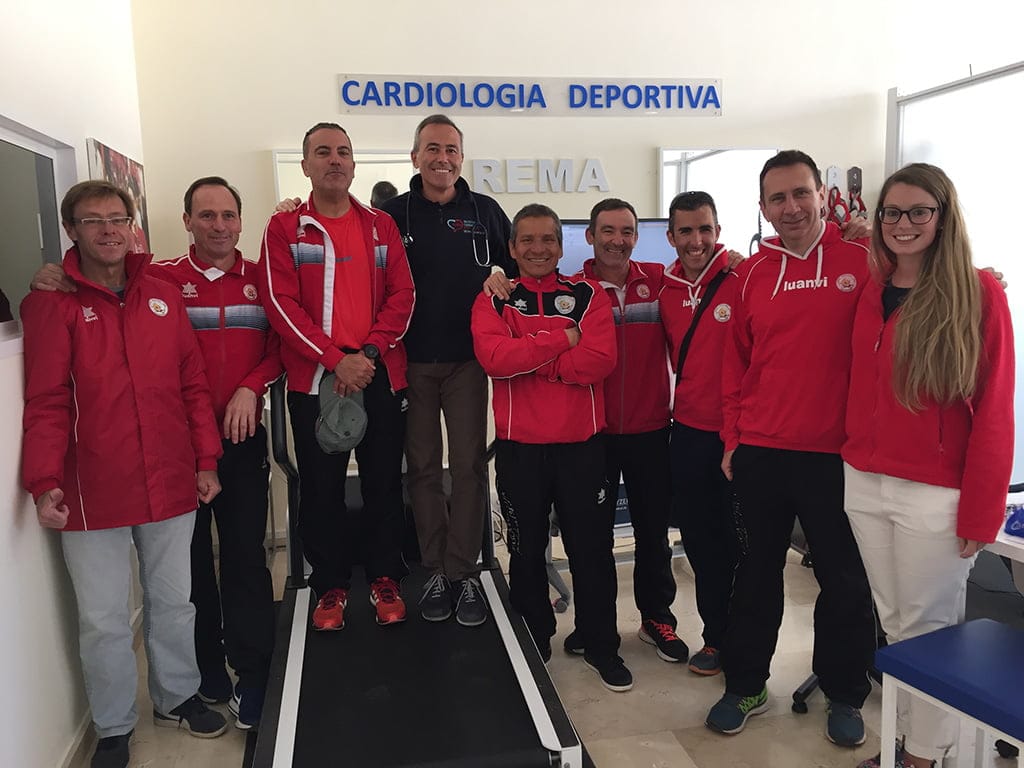 atletas de nucleo duro en rema