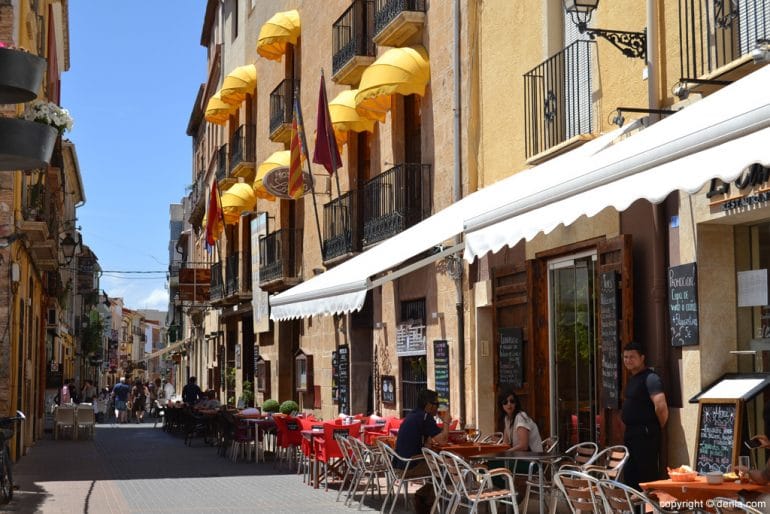 Calle Loreto - terrazas