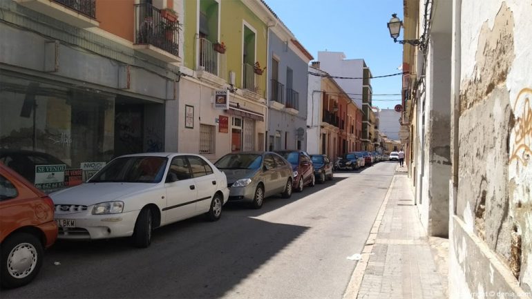 Calle Pare Pere Dénia