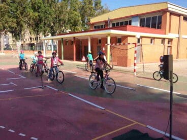 Campaña de educación vial en Dénia