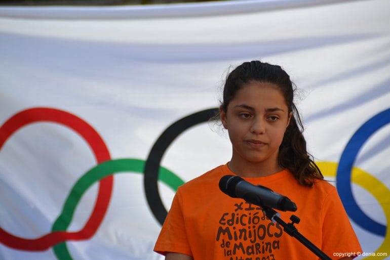Deportista tras leer el manifiesto
