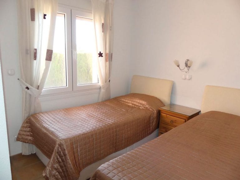 Dormitorio del apartamento Denivan