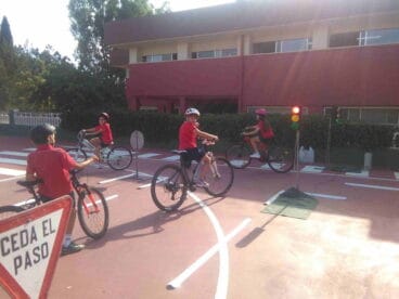 Educación vial en los colegios de Dénia