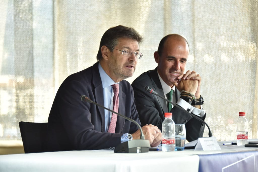 el ministro de justicia rafael catala en lex forum 2017