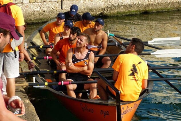 Medalla de bronce para los veteranos del Club Rem Marina de Dénia en el Nacional 3 equipo absoluto del real club nautico denia