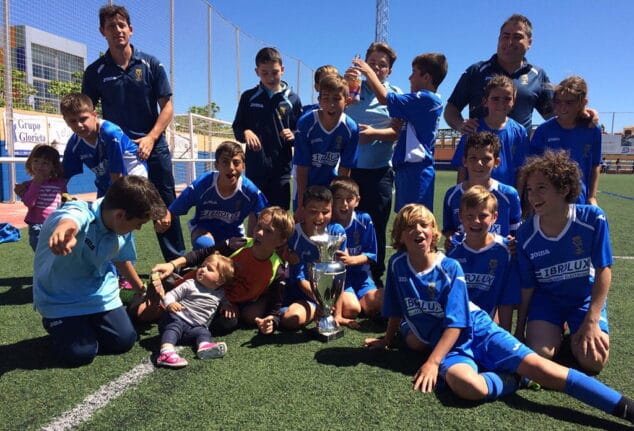 equipo del futbol base denia alevin c