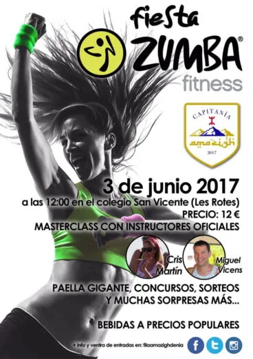 fiesta zumba fila amazigh