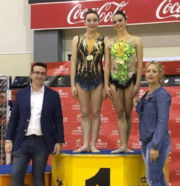 Excelente papel de las gimnastas dianenses en la Fase Provincial del Campeonato Nacional Absoluto 2 gal la gallo y lourdes miralles