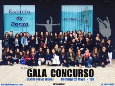 gala concurso de la escuela de danza babylon