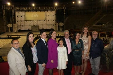 ines alacreu en la eleccion de la bellea del foc dalacant