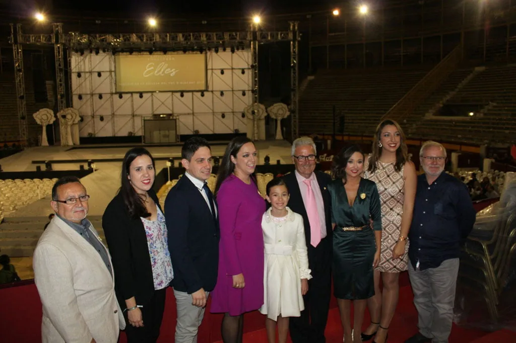 ines alacreu en la eleccion de la bellea del foc dalacant