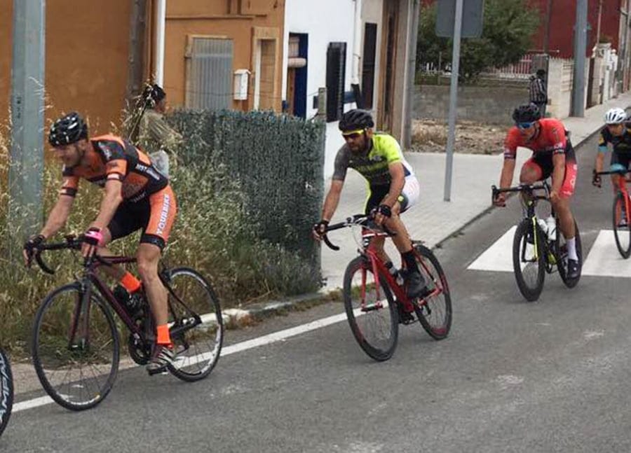 javi almela en la prueba celebrada en pinedo