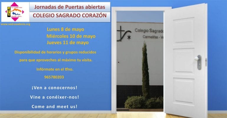 Jornada de puertas abiertas en el colegio Sagrado Corazón de Dénia