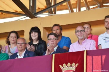 Josep Miquel Moya en el palco