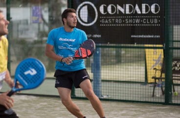 jugador de padel en el i open padel csbas 2016
