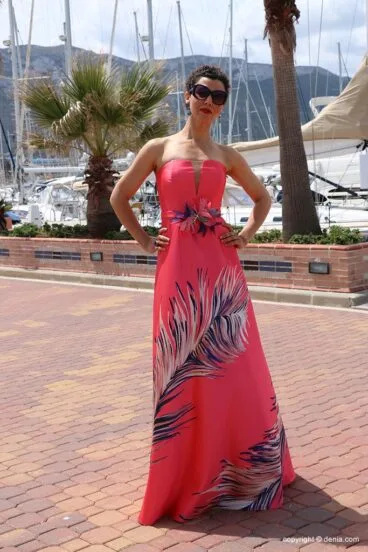 Kabah Boutique Vestido largo