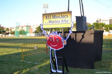 La mascota de los Mini Jocs