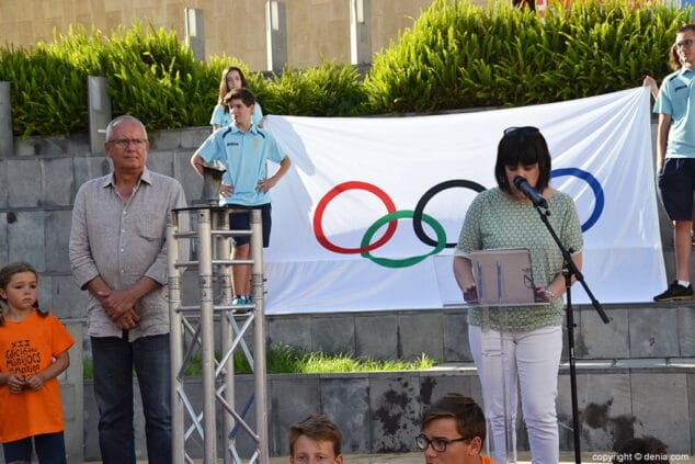 marian tamarit dando su discurso