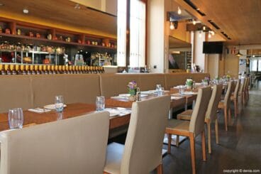 Mesas interior Estapati Dénia