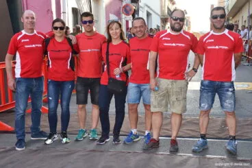 Miembros del Club La Faixa de Jesús Pobre