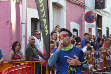 Miguel Ángel Martínez entrando en meta