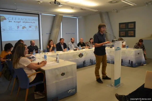 miquel ivars en la inauguracion de la jornada sobre empleo y diversidad funcional