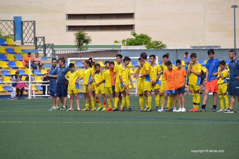 Momento de tensión tanda penalties Dénia