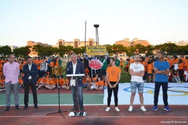 Momento del discurso de Vicent Grimalt