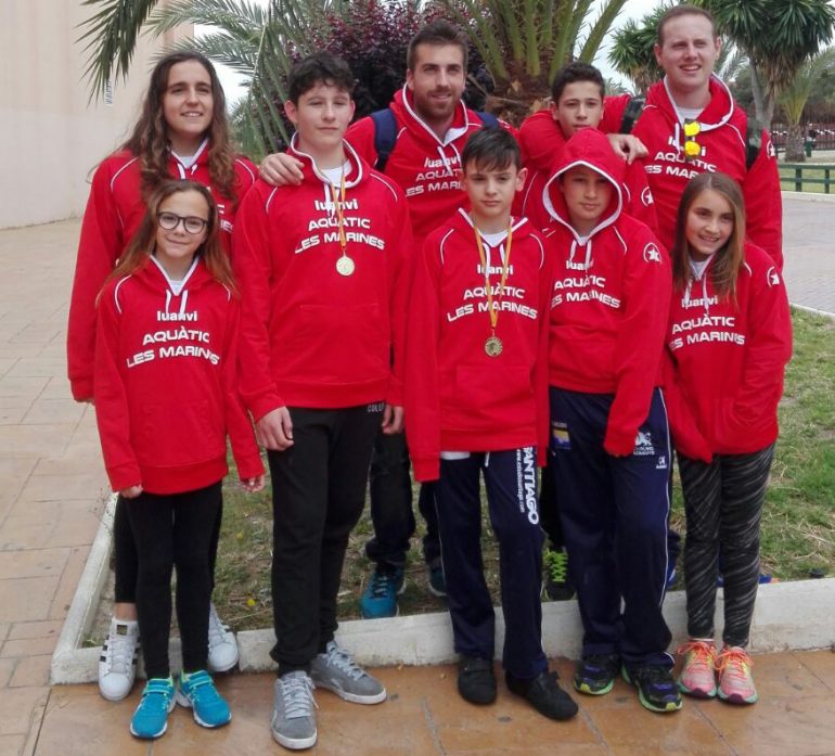 Swimming Club swimmers Dénia