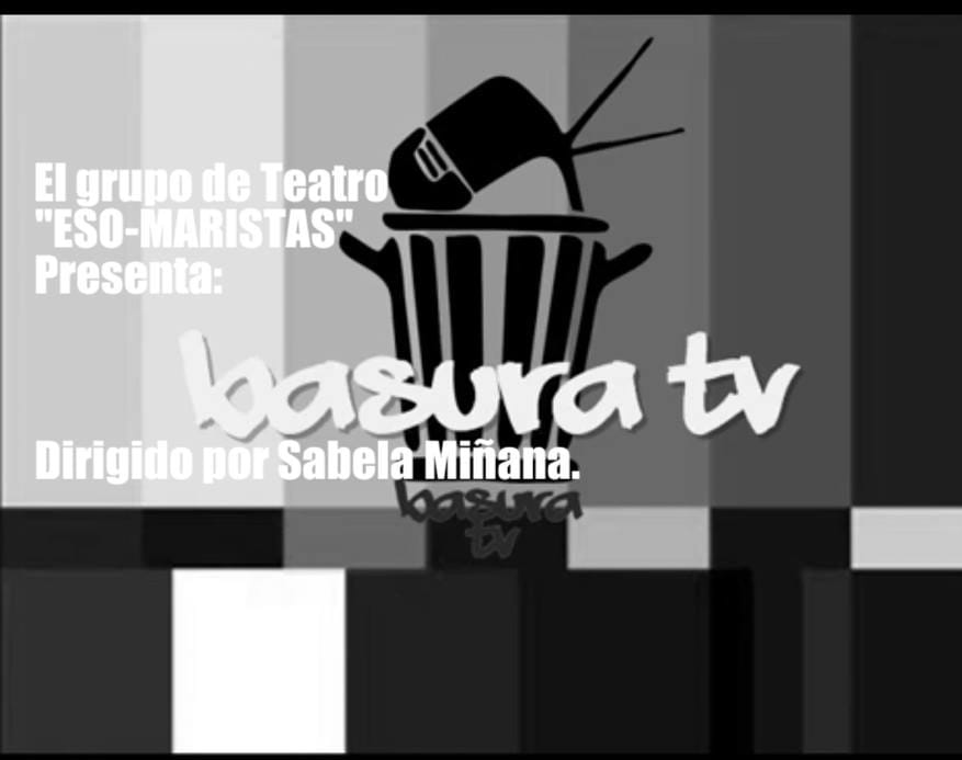 El grupo de teatro ESO-Maristas presenta "Basura TV" 1 obra de teatro basura tv