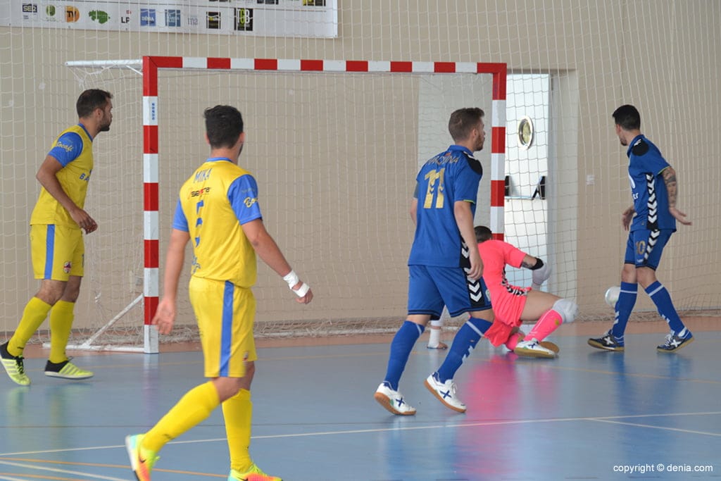 El Dénia Futsal acaba la temporada ganando al Inter Movistar “B” (5-2) 3 parada del portero del inter movistar