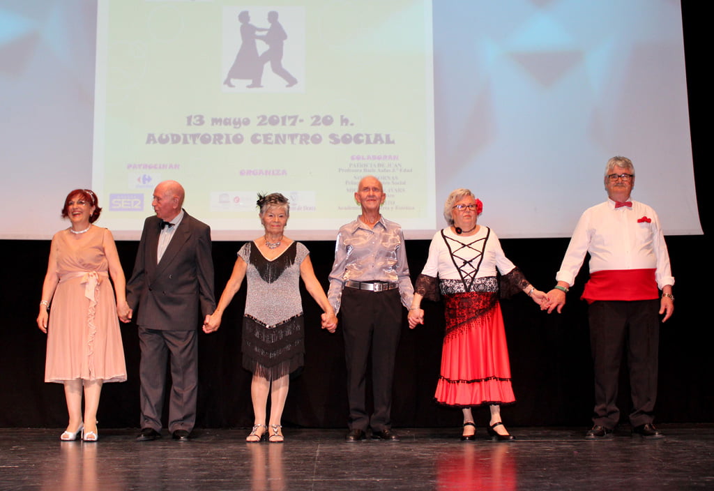 Parejas participantes en Dénia Baila 2017