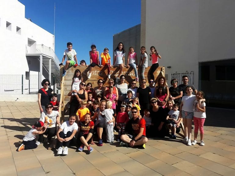 Participantes en la SpartanMOM