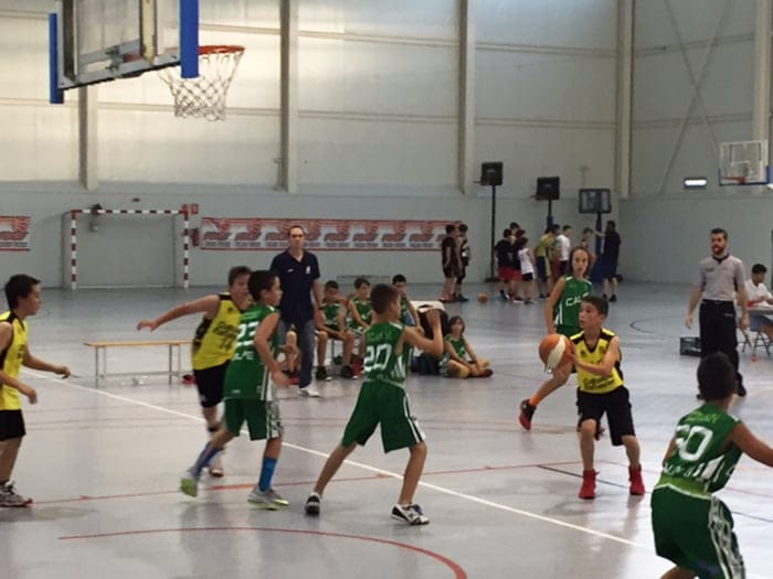 partido alevin del denia basquet ante el cb ifach calpe