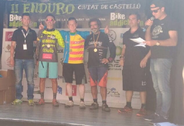 pepe domenech en el podio de castellon