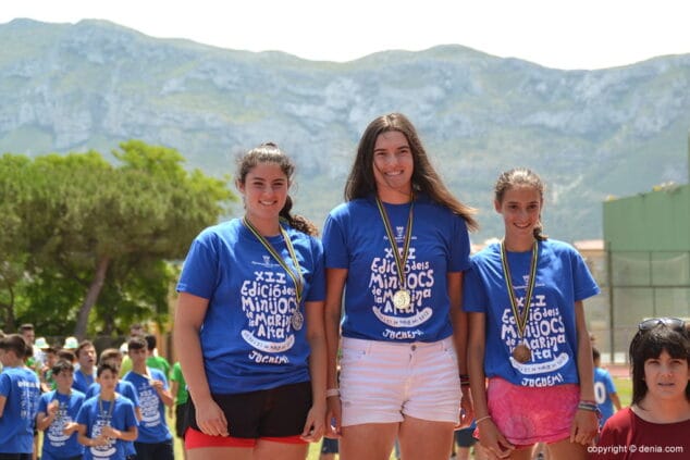 podio tenis femenino