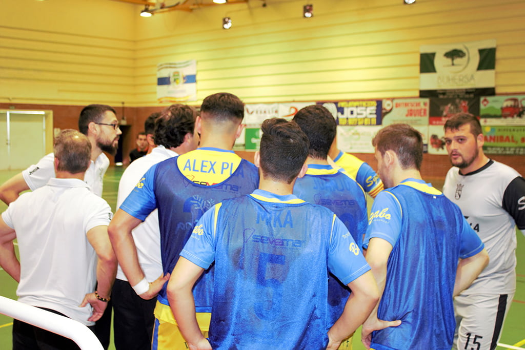 Tiempo muerto del Dénia Futsal