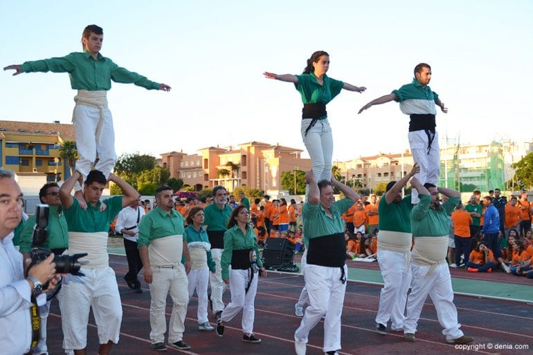 Torres humanas de la Muixeranga de Pego
