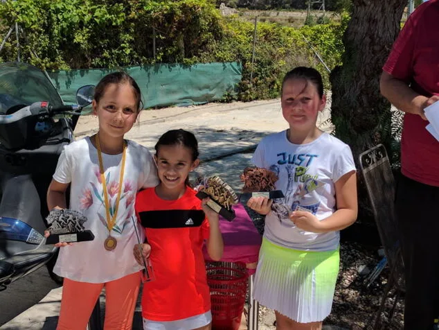 vera martinez junto a ivet rumenova y anastasia smirnova