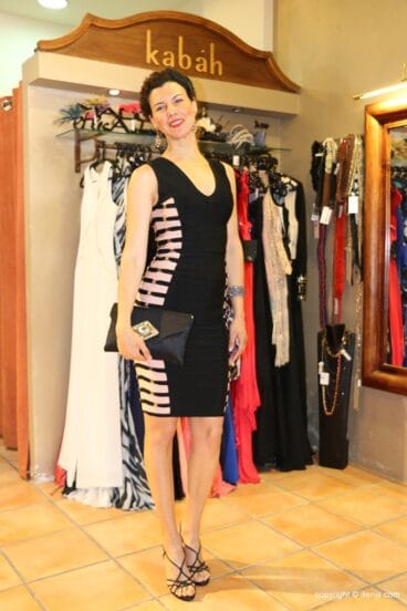 Vestido corto fiesta Kabah-Boutique