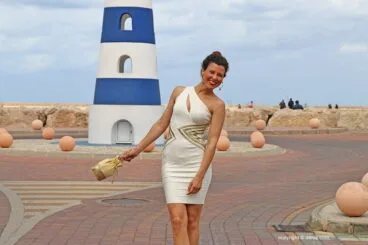 Vestido fiesta Kabah Boutique