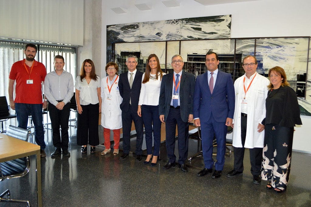 visita de directivos de un hospital portugues a denia