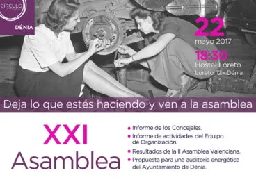 xxi asamblea podemos denia
